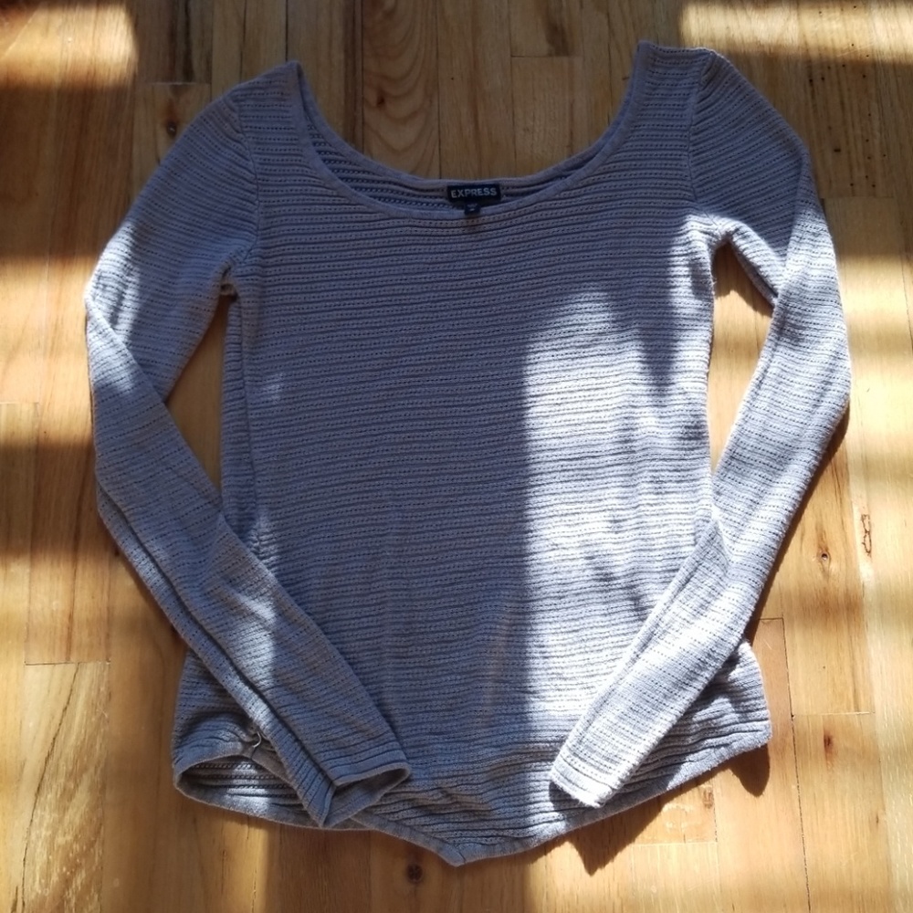 Scoopneck long sleeve